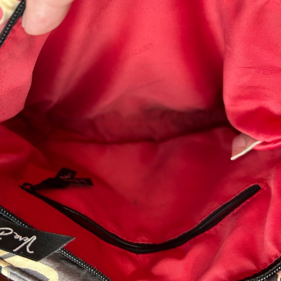 VERA BRADLEY Triple Zip Hipster Cherry Blossom Floral Crossbody Bag - Picture 6 of 10